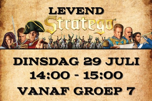 Poster Levend Stratego
