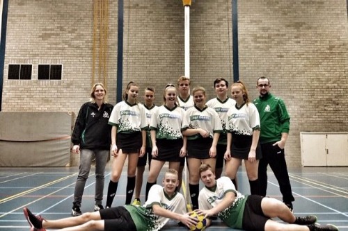 teamfoto korfbalteam