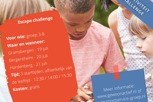 Zomervakantie activiteiten