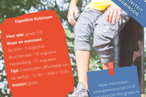 Zomervakantie activiteiten