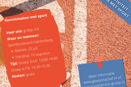 Zomervakantie activiteiten
