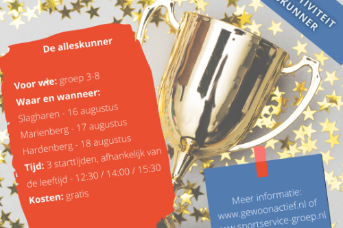 Zomervakantie activiteiten