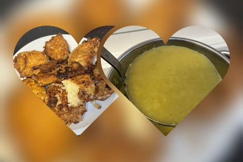 rösti en soep gemaakt tijdens Talentstudio koken