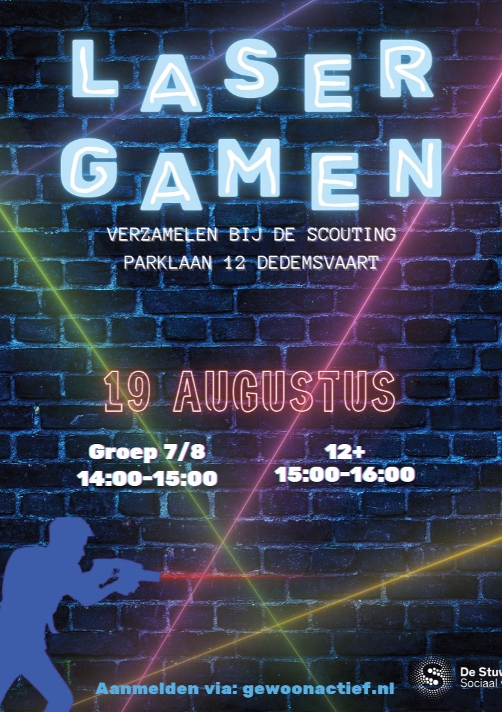 Poster lasergamen